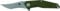 Fox BF-729SW Messer Black Kravi Shai Blackfox, Grün, 16,5 cm