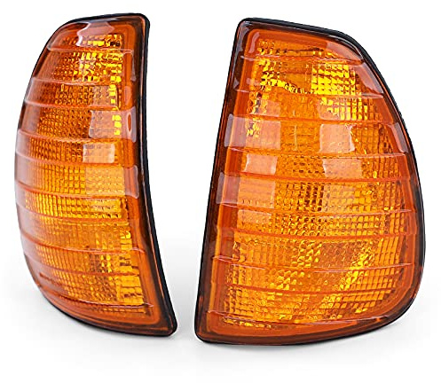 Blinker orange rechts links Paar für Mercedes 123 W123 C123 S123 76-84