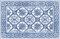 Vilber OPORTO DU 03 78X120 Teppich, Vinyl, Mehrfarbig, 78 x 120 x 0,22 cm