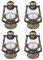 4Pcs Puppenhaus Miniatur Laterne Petroleumlampe Licht nach Hause Fee Garten Tischdekoration Harz Outdoor Kinder So Tun Als Ob Spielzeug Geburtstag Geburtstag Handwerk