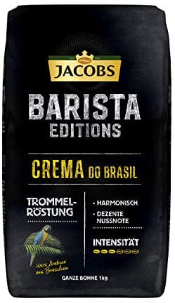 Jacobs Kaffeebohnen Barista Editions, 1000 g, Crema do Brasil