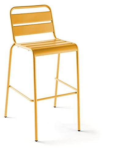 Oviala Palavas Hochstuhl, Metall, Gelb
