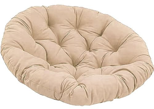 RZYW Papasansessel Kissen, Runde Stuhlkissen Von Papasan,Radar-Stuhlkissen Sitzkissen Hängende Stuhlauflage Outdoor Sitzpolster Für Hängestuhl Rattanstühle Gartenstuhlauflagen,A11,90 * 90cm