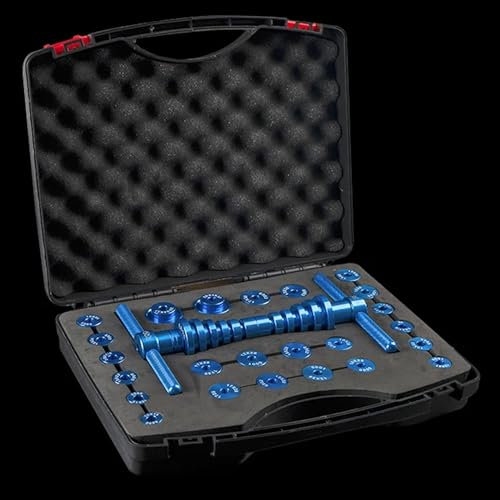 Ultimate Fahrrad Lagerpressen Set - Umfassendes Kit für Nabe, Tretlager und Rahmen Pivot Bearing Installation - 25 Stück