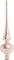 TrendLine Christbaumspitze aus Glas 26 cm Champagner mattiert Christbaum- & Feiertagsschmuck