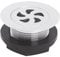 Balterley Chrome Shower Waste Trap 90mm, Easy Clean Shower Tray Drain Cover Replacement, Hair Drain Trap for Showers, Tray Cover Replacement Waste for Showers, 1 1/2 Connection (Chrome)