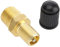 Messing Luchtcompressor, 1/4 NPT-Gewinde Auto Messing Druckluft Ventil, Messingventil, Reifenventil Adapter, Luftkompressor Autoventil Tank Füllventile Prüfventil Reifenventil Felgenventile