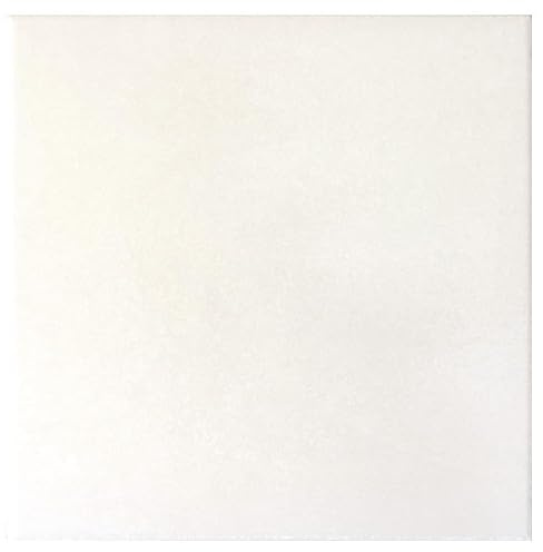 CAPRICE - UNI WHITE - Carrelage 20x20 cm aspect carreaux de ciment blanc