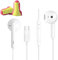 In Ear Wired Headphones with 3.5mm Jack, HiFi Stereo Noise Isolating Headset With Microphone Volume Control Compatible with Sam-sung Android Tablets laptops and More devices (USB C + EarPlugs)