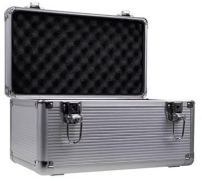 REITINGE Funda protectora de aluminio para discos duros portátiles de 10 x 3.5 pulgadas, 8 x 3.5 pulgadas y 6 x 2.5 pulgadas