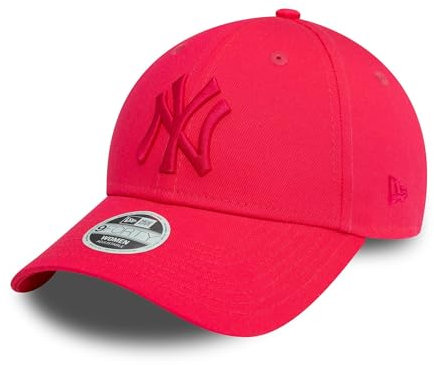 New Era New York Yankees Basecap Kappe Cap MLB Baseball Frau Mädchen 9Forty verstellbar tonales Teamlogo pink - One-Size
