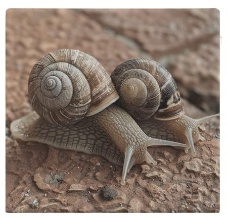 JTKBNVM Sitzkissen mit zwei Schnecken, quadratisch, Bürostuhlkissen, Memory-Schaum, rutschfest, Outdoor-Kissen für Terrassenmöbel, Barhocker, Stuhlkissen für Esszimmerstühle