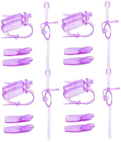 GARVALON 4sätze Teiliges Tauchset Puppen Realistisches Mini-tauchzubehör Mit Sauerstoffflasche Taucherbrille Und Flossen Langlebiges Kunststoff-Set Für Schwimmspiele Und Puppenkleidung