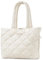 soewten Tragetasche für Damen, Puffer Shopper Damen, Gesteppte Große Tote Bag mit Laptopfach (15,6 Zoll), Leicht & Modisch, Modische Handtasche für Büro, Uni, Reisen, Arbeit, Freizeit