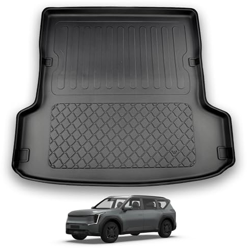 NOMAD Boot Liner Mat for Kia EV9 2024+ | Premium Anti-Slip TPE Car Boot Protector Tray, Waterproof Raised Edge Trunk Mat, Easy Clean Cargo Floor Liner