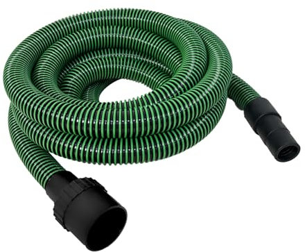 Tuyau d'aspiration de poussière de 5 m, compatible avec Fes-tool D27 (diamètre 32 mm), pour ponceuses et collecteurs de poussière CT 26/36/48, CT 15/25, CT MINI et CT MIDI à partir de 2019