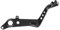 Palanca Freno Moto,Palanca de Freno de Motocicleta Ajuste Uso Apto para BMW F750GS F850GS F750 F850 F 750 850 GS 2018-2022 2023 Palanca de Freno de Motocicleta Pedal de Freno Trasero Accesorios(A)