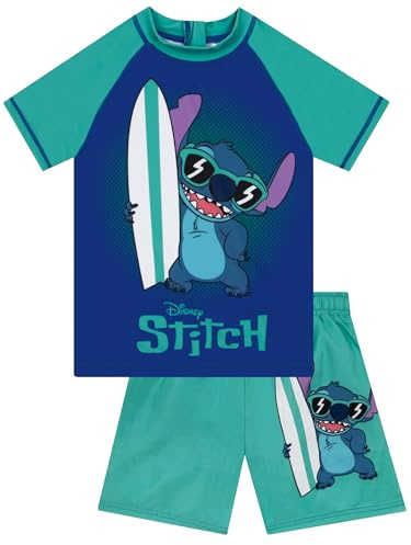 Disney Schwimmanzug Lilo & Stitch, Stitch Bade Top Und Badeshorts Jungen, Top Und Badehose Junge