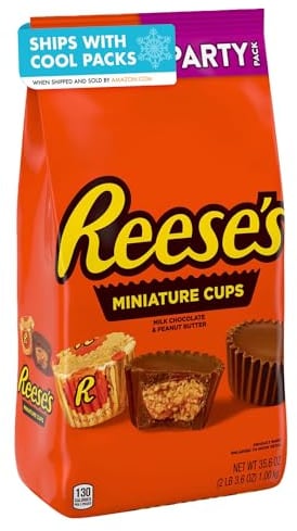 Reese's Candy Milchschokolade Erdnussbutter Cup Miniatures Partytüte, 1009 ml