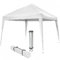 Gazebo in Acciaio Bianco 3x2 MT 2,6h - RICHIUDIBILE A Ombrello Fisarmonica + Sacca
