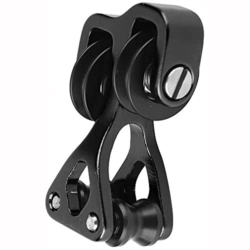 ANCLLO Bogenschießen Kabelschieber, Aluminiumlegierung Bogen Splitter Compound Bogenschießen Roller Glide Schießen Jagd Bogenschießen Gleiten Separator
