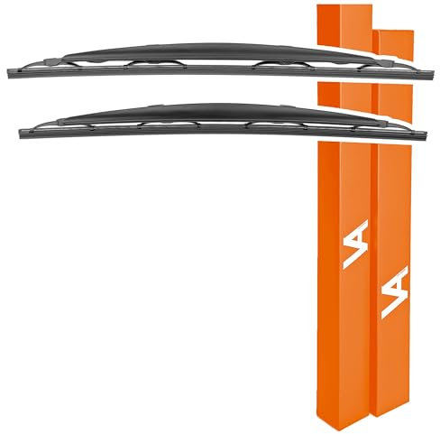 VIA ALBION® Wiper Blades for • MINI HATCH (R50, R53, R56*) / MINI CABRIO (R52, R57*) / MINI CLUBMAN (R55*) • All-Weather Front Wipers Set