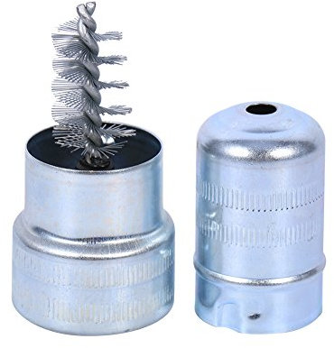 Spazzola per la pulizia della batteria, 2 pezzi per la pulizia della batteria dell'auto, spazzola per lo sporco e la corrosione, Yosoo strumento