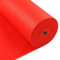 Longing Home Rouleau de Nappe jetable en intissé Imitation Tissu au mètre, idéal pour Un Anniversaire, Une fête, décoration (Rouge, 1 × 25 m)