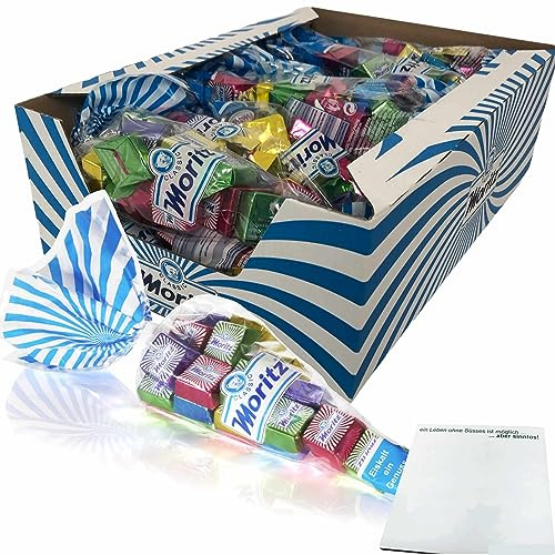 Moritz Eiskonfekt Würfel VPE (20x200g Beutel) + usy Block