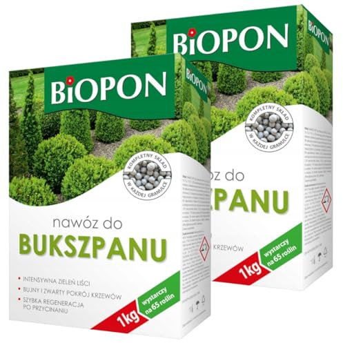 Buchsbaumdünger Dünger für Buchsbaum Spezialdünger 2x1kg