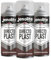 JENOLITE Directoplast Peinture en aérosol brillante | BRUN EXPRESSO | 3x400 ml | Peinture en aérosol multi-surfaces | Pour tous types de plastique | Aucun apprêt requis | Ral 8017