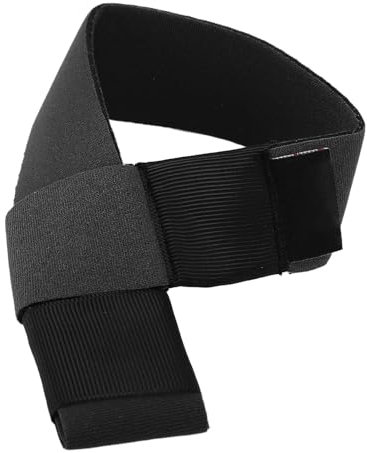 Naroote Lanière de Commutateur de Mise à Mort de Bateau, Crochet et Boucle Réglable, Flexible et Portable, Bracelet Flottant en Néoprène Confortable pour Bateau à Moteur (Black)