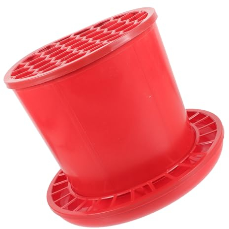 CAXUSD chicken feeder hühnerfutterautomaten automatischer Hühnerfutterautomat Futterspender aus Kunststoff für Vogelfütterer Geflügel-Hühnerfutterautomat Taube Futtertrog Terrarium Krippe