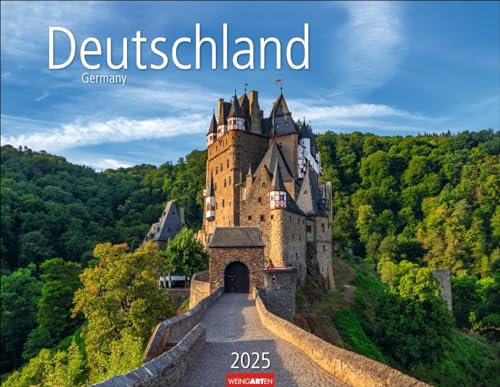 Deutschland - Kalender 2025 - Weingarten-Verlag - Wandkalender mit fantastischen Aufnahmen - 44 cm x 34 cm
