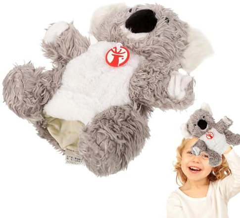 Tuxxjzm Handpuppen Handpuppen Koala Plüschtiere Spielzeug | Realistische Koala-Puppen - Weich und Bequem für Geburtstag Ostern Jahrestag Weihnachten