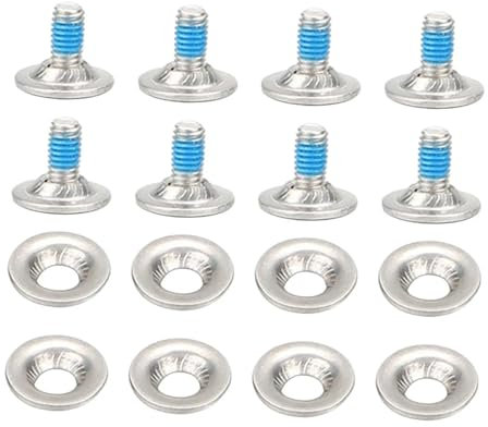 XUCZHAI Snowboard Bindung Schrauben Set Ersatz Winter Sport Montage Schrauben Senkkopf Schraube Bolzen Edelstahl for Snowboard