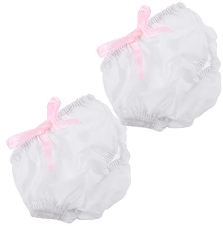 VICASKY Mini Puppe Höschen Set Baby Puppe Zubehör Weiß Dressing Spiel Spielzeug Für Mädchen