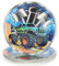 16 Pieces Monster Truck Plate Set Boys Girls Party Truck car Party 7''Assorted Tableware for 16 Guests