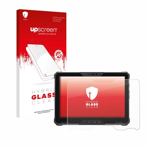upscreen Schutzglas für Dell Latitude 7030 Rugged Extreme | Transparenter Displayschutz Made in Germany Klare 9H Schutzfolie Glas-Folie Montage-Set Anti-Fingerprint