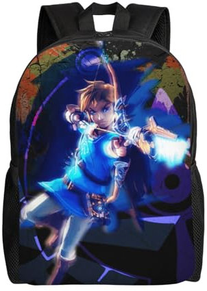 YINGC Kid The Legend Of Zelda XTYD1515 - Zaino scolastico per ragazzi, ragazzi e ragazze, Nero , Taglia unica