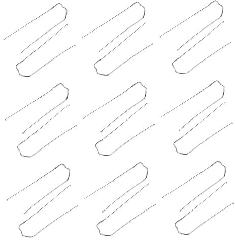 Gadpiparty 100stücke Teiliges Rostfreie Für Blumenkränze Und Pflanzenbefestigung Vielseitig Einsetzbar Für DIY Floristik Kranzdeko Robuste Metallnadeln Zum Floristikbasteln