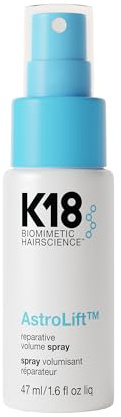 K18 AstroLift™ Reparative Volume Spray, 2-Day Hair Thickening + Hold For Thin, Fine, Fragile Hair, Non-Sticky, Non-Crunchy, Humidity-Resistant Volumizing Spray, 1.6 Fl Oz