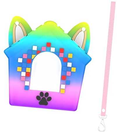 FHGSPQWM Fun Protective Case for Electronic Pet Gadget Providing Secure and Gentle Protections for Digital Virtual Toy Doghouse Game Console Case