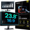 VINTEZ Schermo privacy da 23,8 pollici 16:9 per monitor e laptop - Pellicola protettiva antiriflesso per la luce blu Filtro per gli occhi - Schermo del computer Privacy Shield [1 confezione]