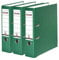 Falken 3er Pack PP-Color Kunststoff-Ordner. Made in Germany. 8 cm breit DIN A4 grün Vegan