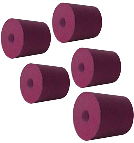 5X Bung Demijohn Airlock Rubber Cork - pre-drilled Ready for Your Bubbler