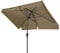 derby Basic Lift NEO 250x200 – Rechteckiger Sonnenschirm – Höhenverstellbar – ca. 250x200 cm – Greige