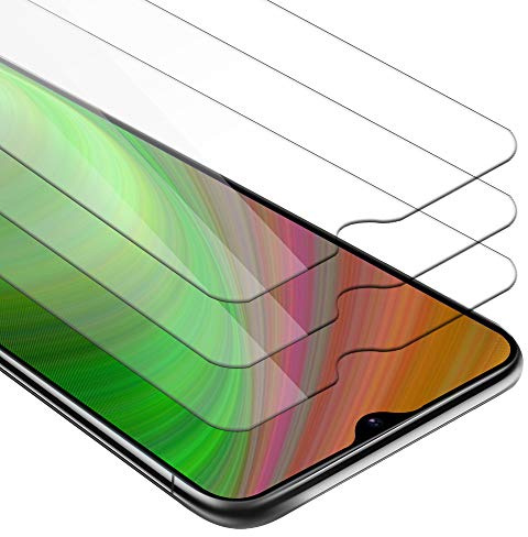 Cadorabo 3x Panzer Schutz Glas für Samsung Galaxy M21 / M30s - 3 Stück Schutzfolie in Ultra-Klar Hüllen freundlich - Gehärtetes (Tempered) Glas Dipslayschutz Folie in 9H Härte Anti Kratzer