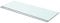 vidaXL 2X Regalboden Glas Glasboden Glasscheibe Glasplatte Regalbrett Ersatz Platte Glasscheibe für Glasregal Klarglas Transparent 70x25cm
