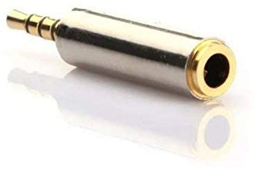 Todotumovil Adaptador conversor Mini Jack 2,5mm estéreo Macho a Micro Jack 3.5 mm estéreo Hembra